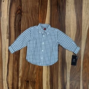 Tommy Hilfiger. Checkered button up.